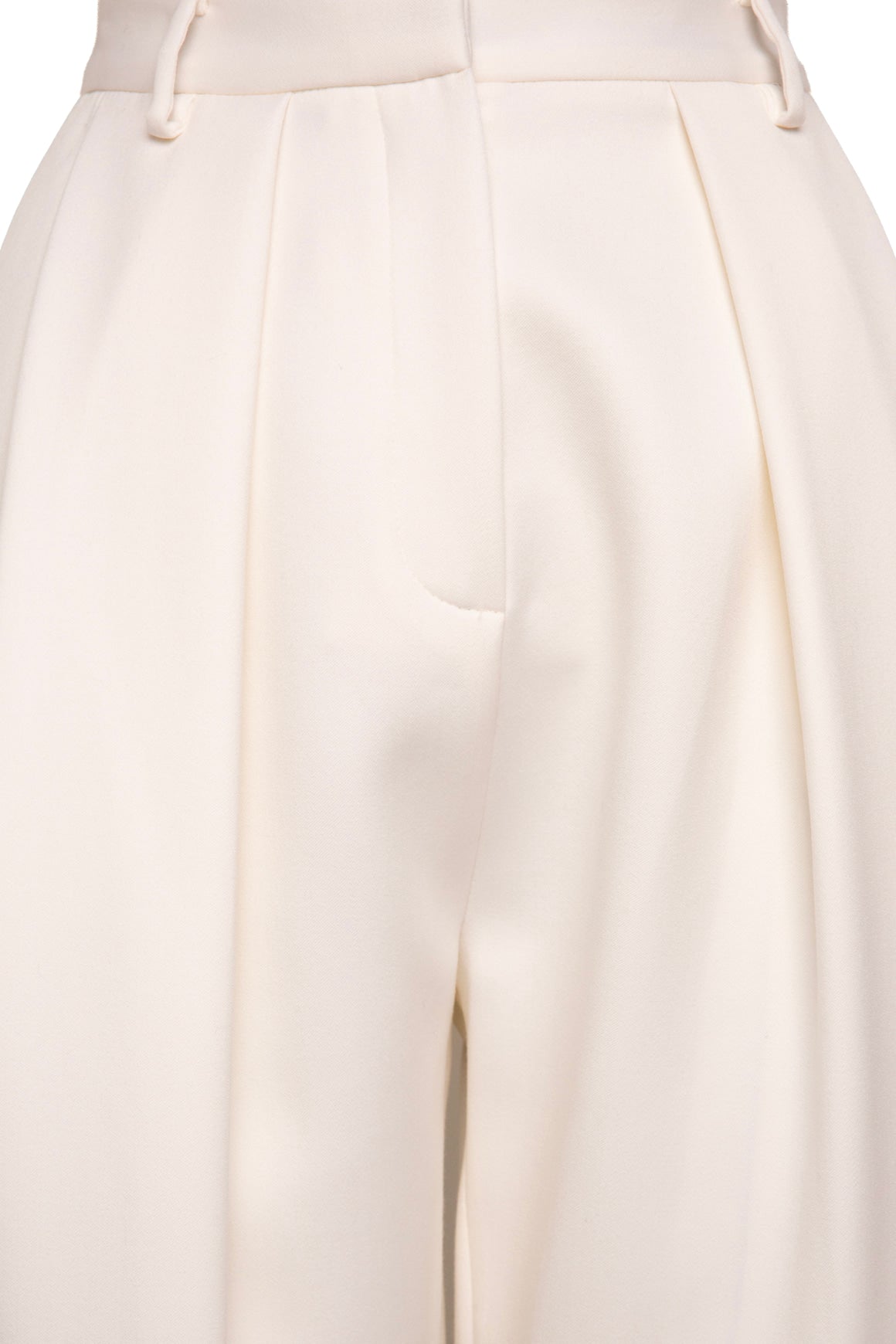 MAGDA BUTRYM Cream Satin Suit Set (Sz. 36/4)