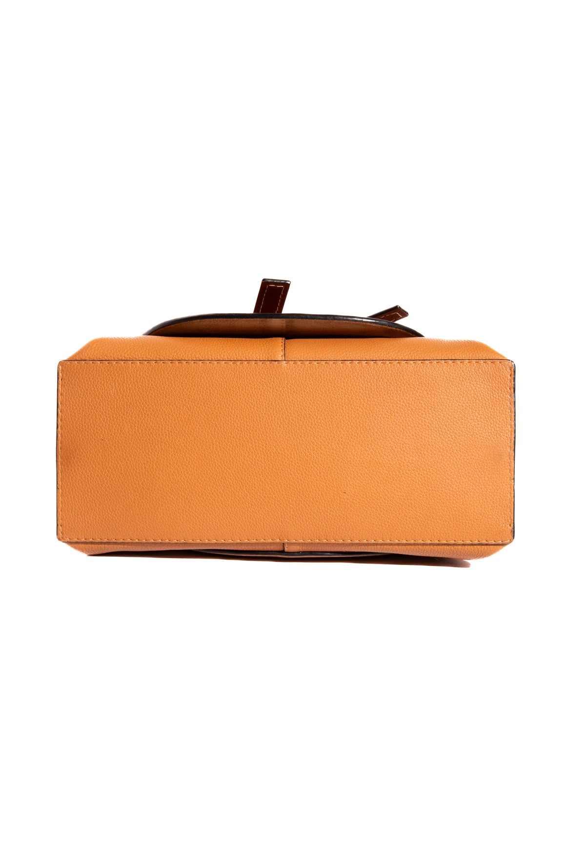 LOEWE Brown Leather Gate Satchel - Small