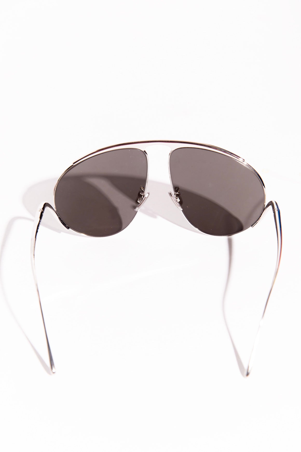 LOEWE Silver Oversized "Hilcock" Sunglasses
