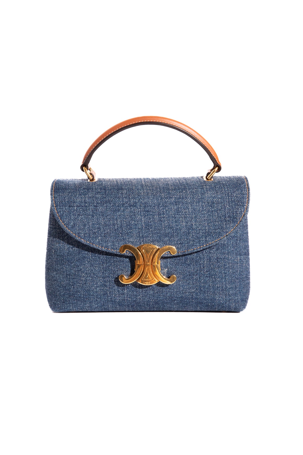 CELINE Denim Teen Nino Bag