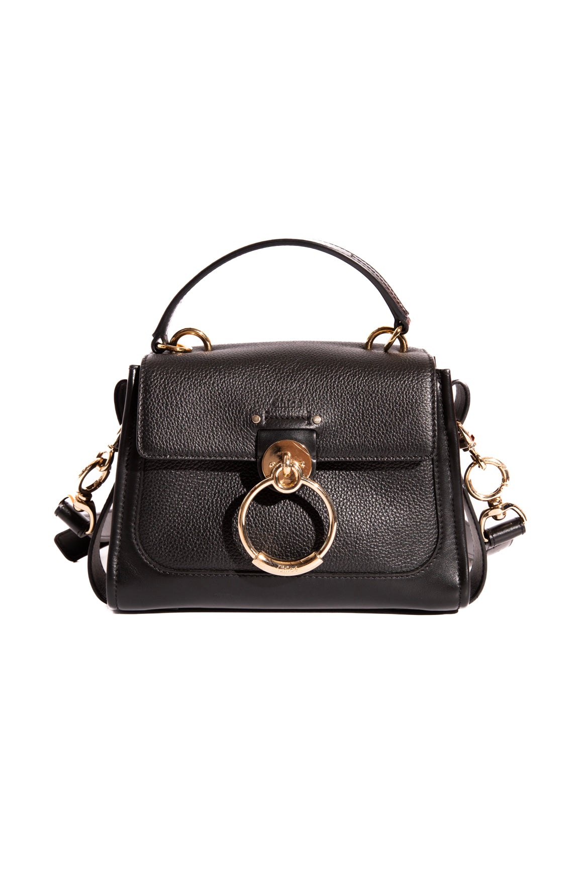 CHLOE Black Mini Tess Day Bag