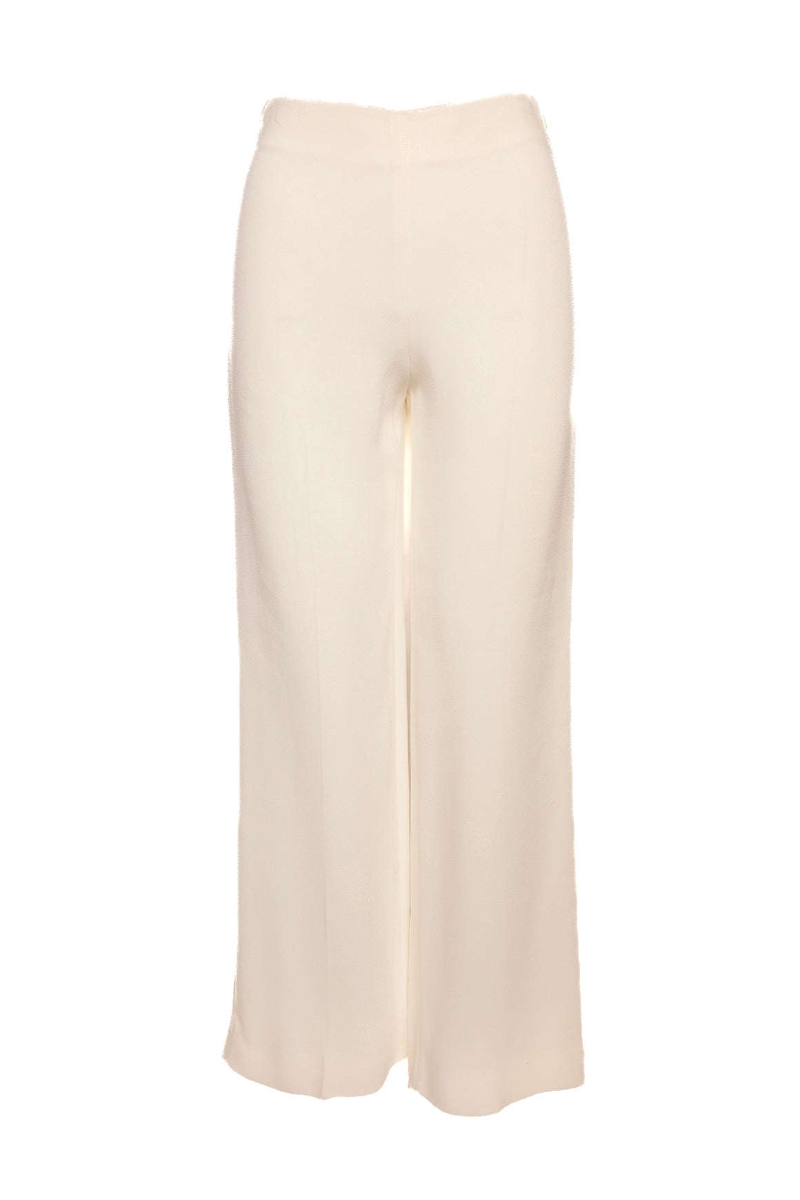 STELLA MCCARTNEY Cream Wide Leg Pants (Sz. 0)