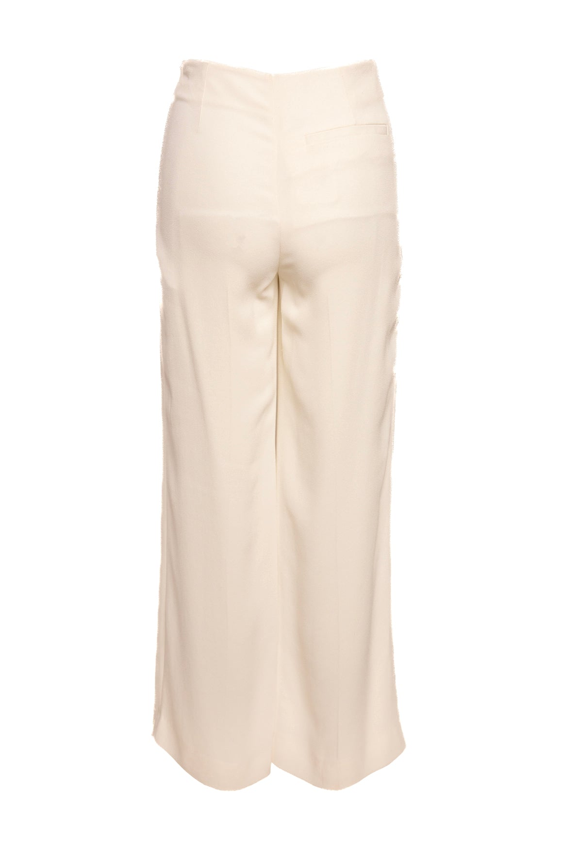 STELLA MCCARTNEY Cream Wide Leg Pants (Sz. 0)