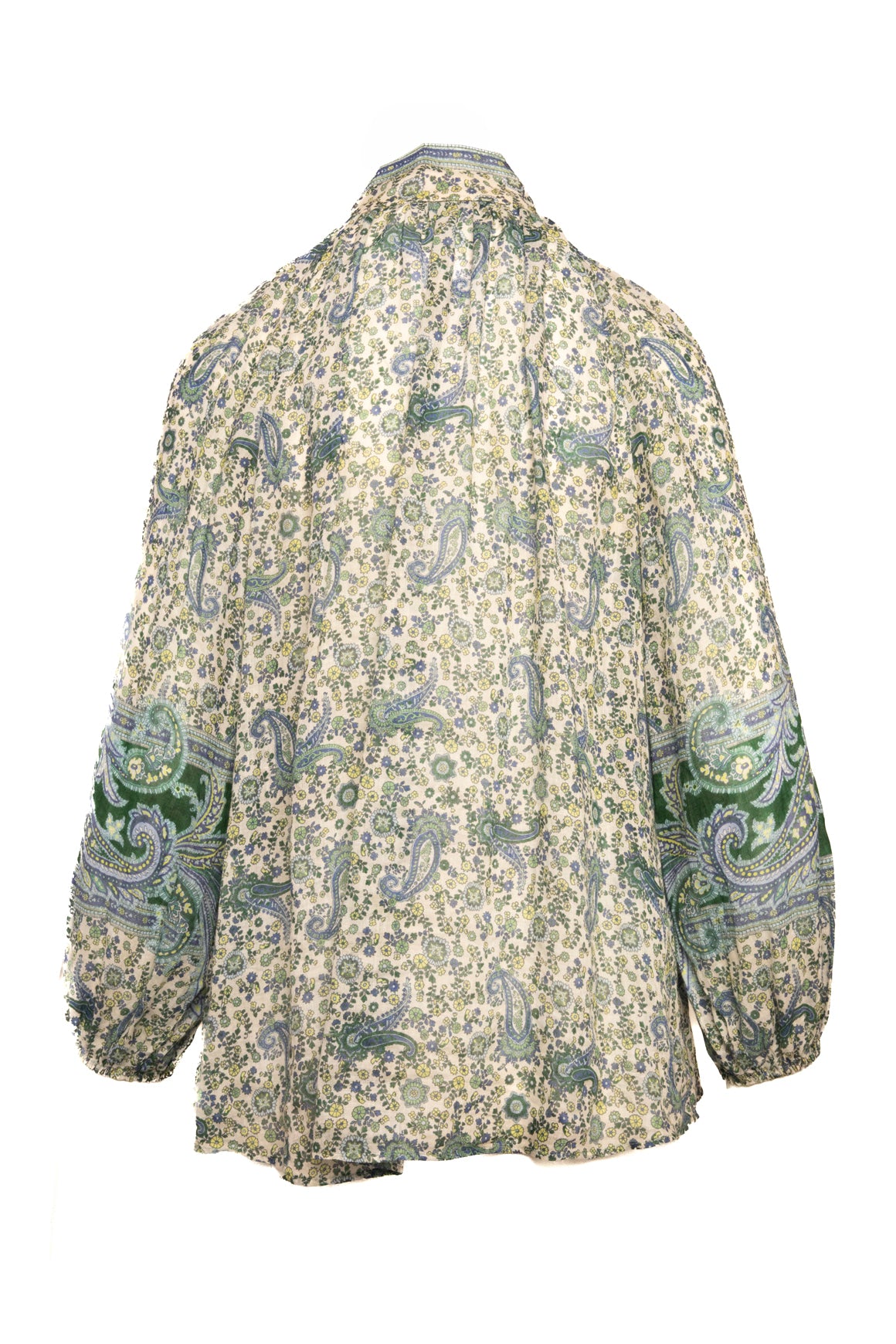 ZIMMERMANN Paisley Linen Blouse (Sz. 2)