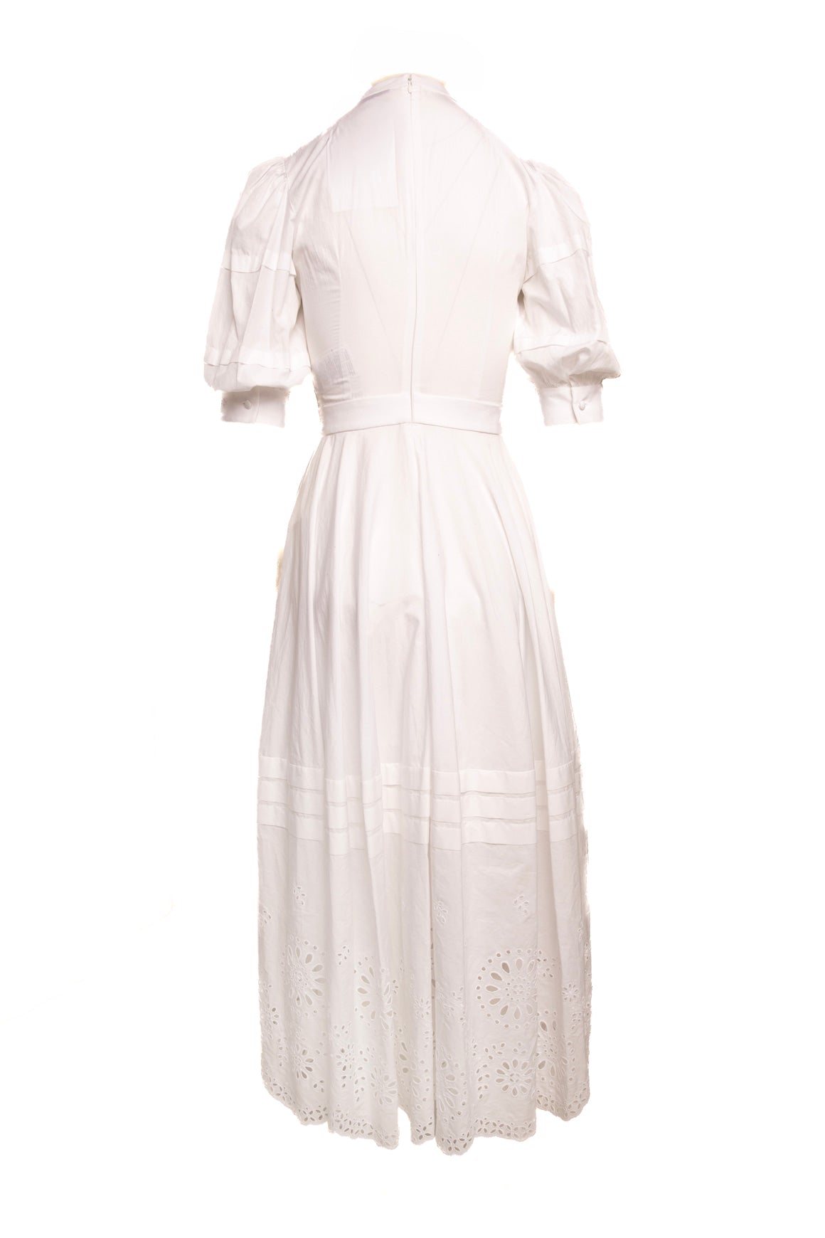 ALEXANDER MCQUEEN Eyelet High Low Dress (Sz. 38/2)