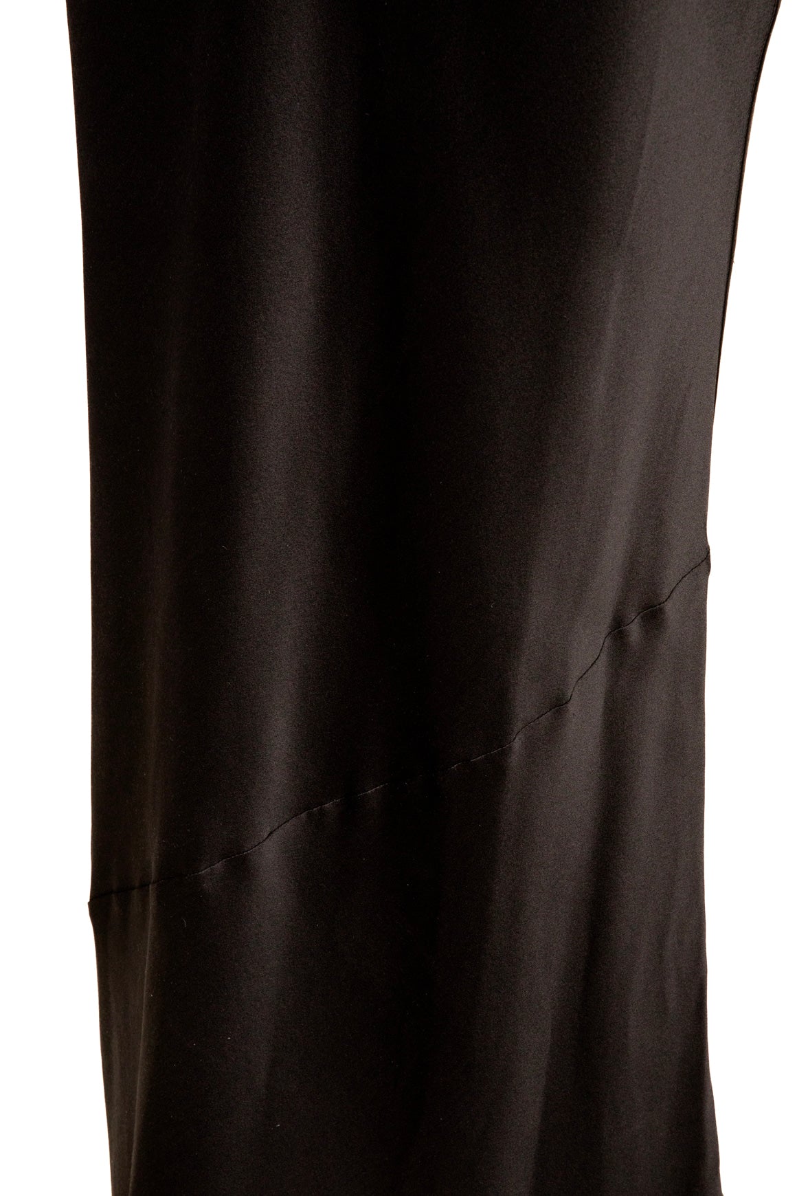 NILI LOTAN Black Silk Strapless Maxi Dress (Sz. S)